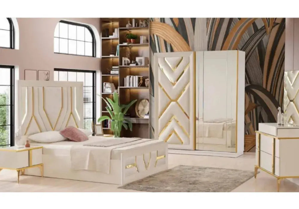 Chambre BOSS BEIGE Swedzo-Meuble