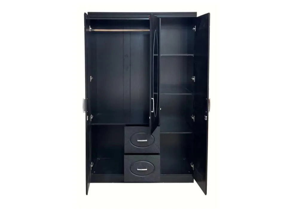 Armoire 3 portes avec miroir