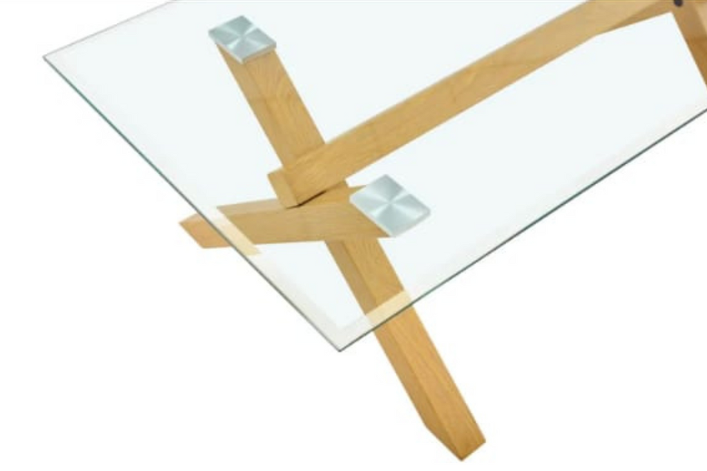 Table Repas IXE Bois Transparent