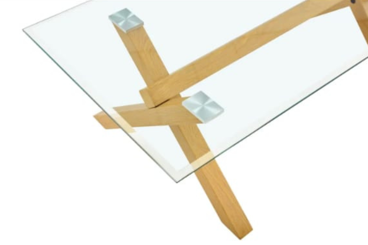 Table Repas IXE Bois Transparent