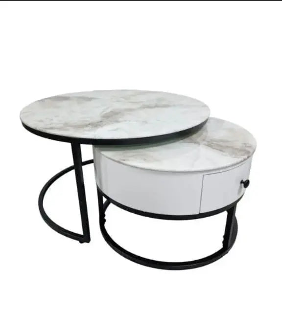 Table Basse Gigogne Tiroir Swedzo-Meuble
