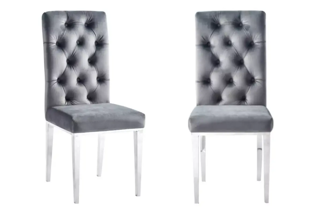 Salle é manger marbre blanc noir CROSS