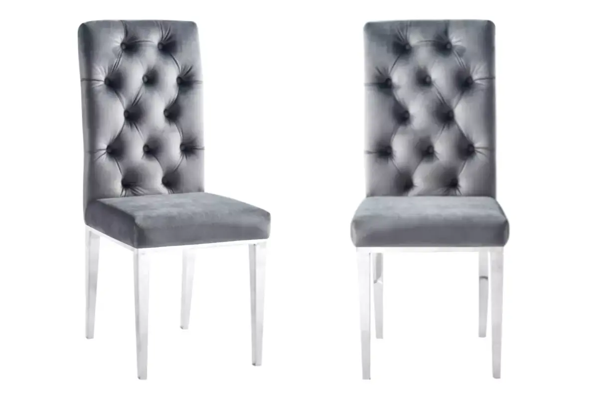 Salle é manger marbre blanc noir CROSS