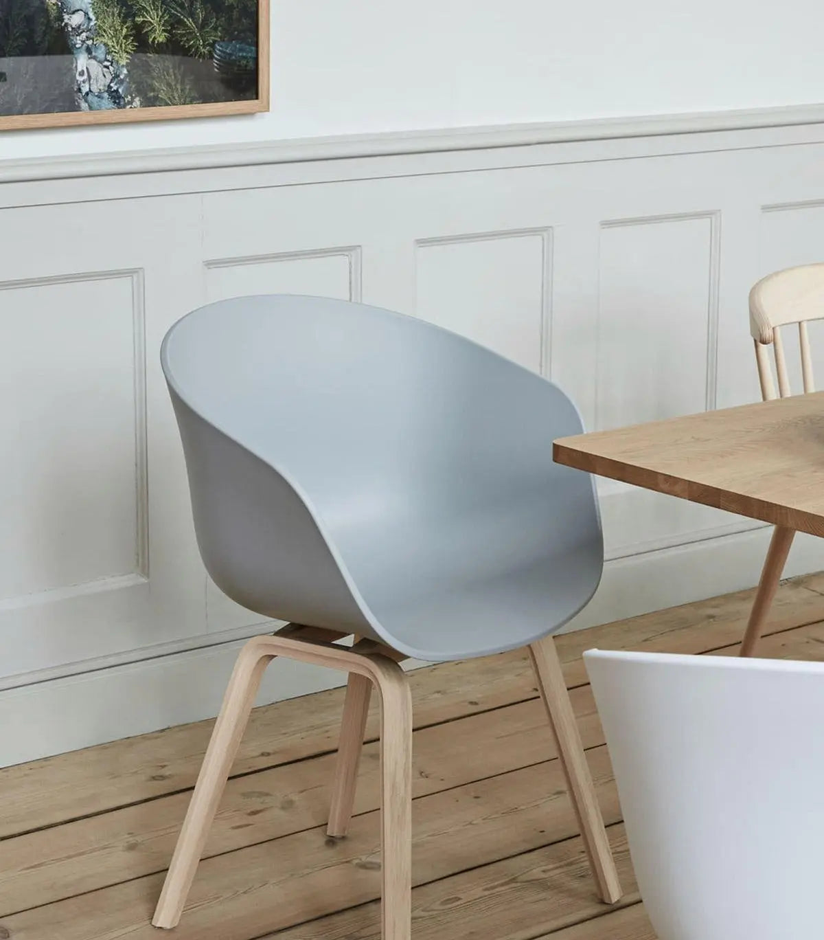 Chaise en chéne 2 piéces Swedzo-Meuble