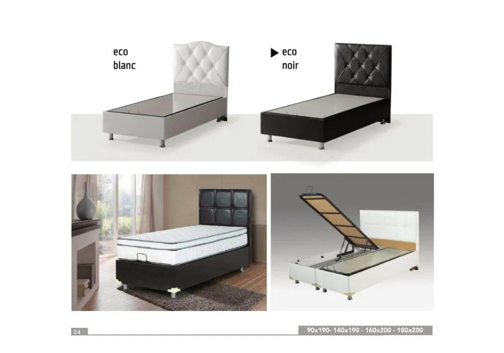 lit  eco coffre  Swedzo