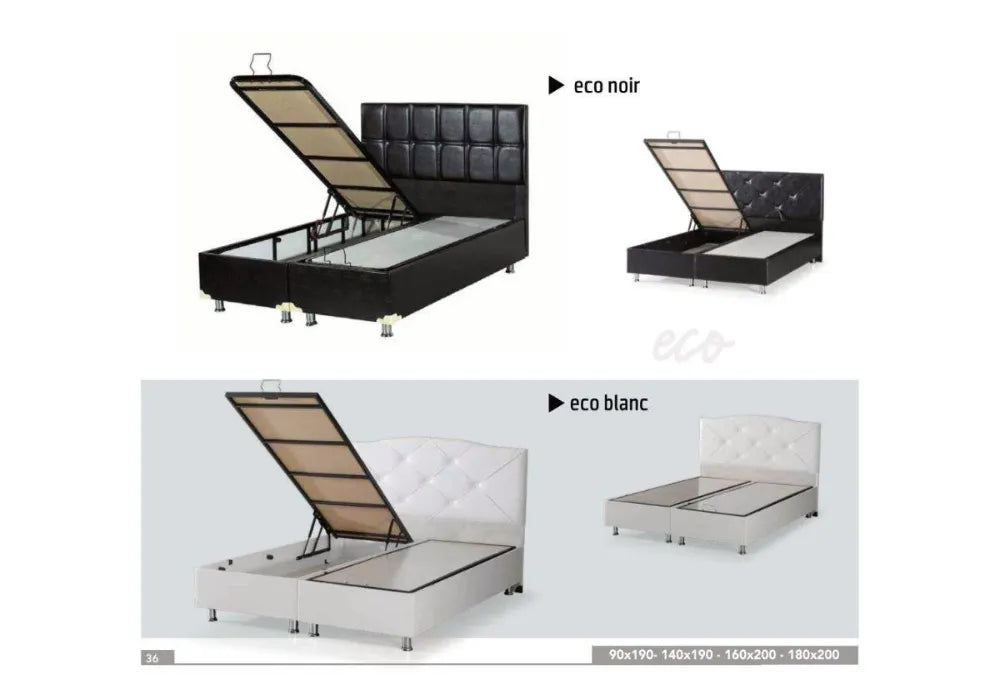 lit  eco coffre  Swedzo