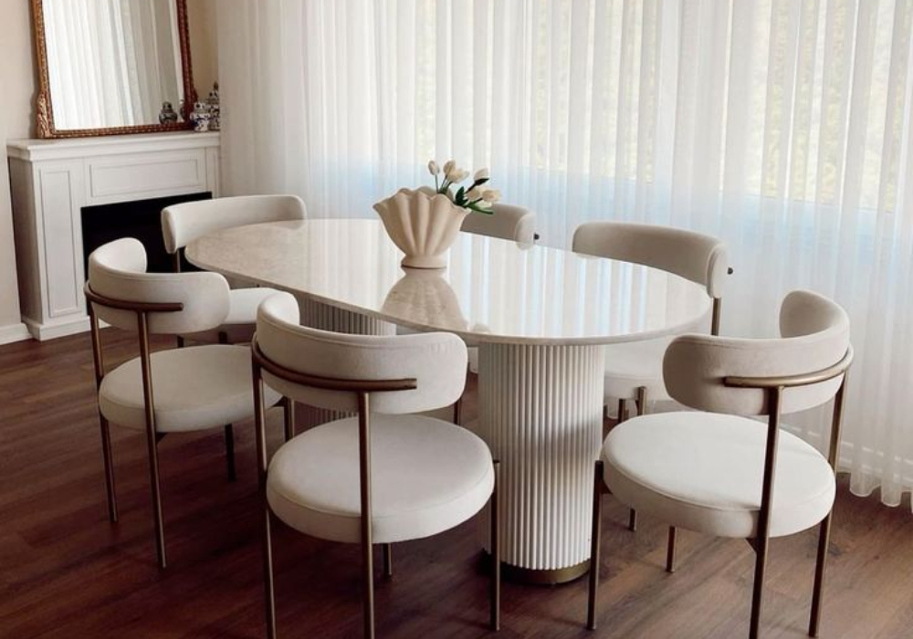 Table en marbre de luxe