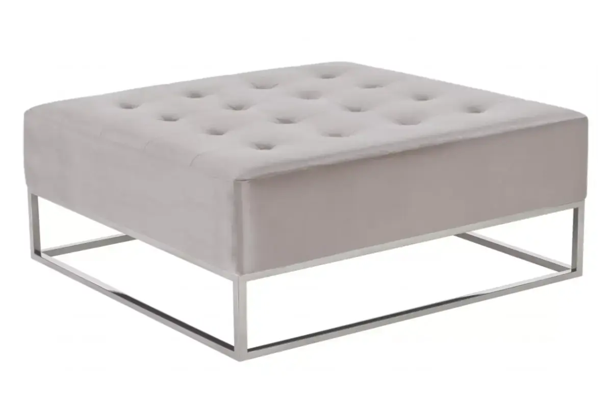 Table basse capitonnée GWEN Swedzo-Meuble