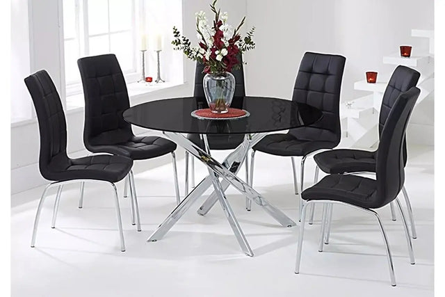 Table ronde chromé et chaises noires DESIGN
— table et chaises, ensemble table et chaises, table à manger avec chaises, table et chaises pas cher, table en bois avec chaises, ensemble salle à manger, table et chaises modernes, table et chaises 6 personnes, table et chaises design