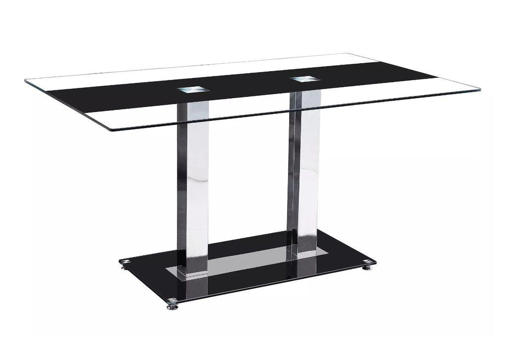 Table manger avec 4-6 chaises chromé TAM