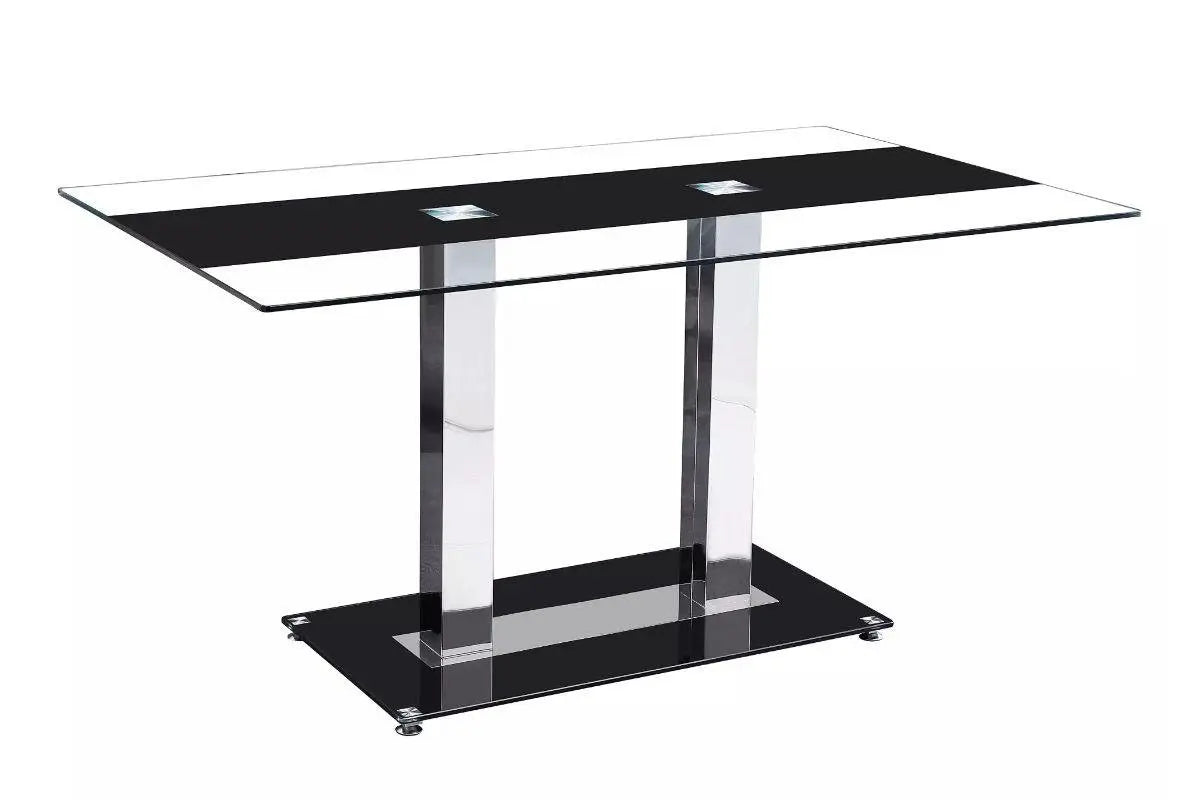 Table manger avec 4-6 chaises chromé TAM Swedzo-Meuble