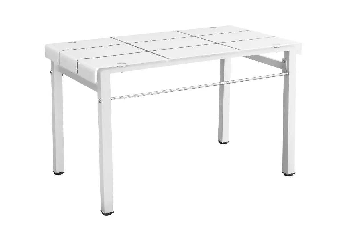 Table repas et chaises blanches TAO Swedzo-Meuble