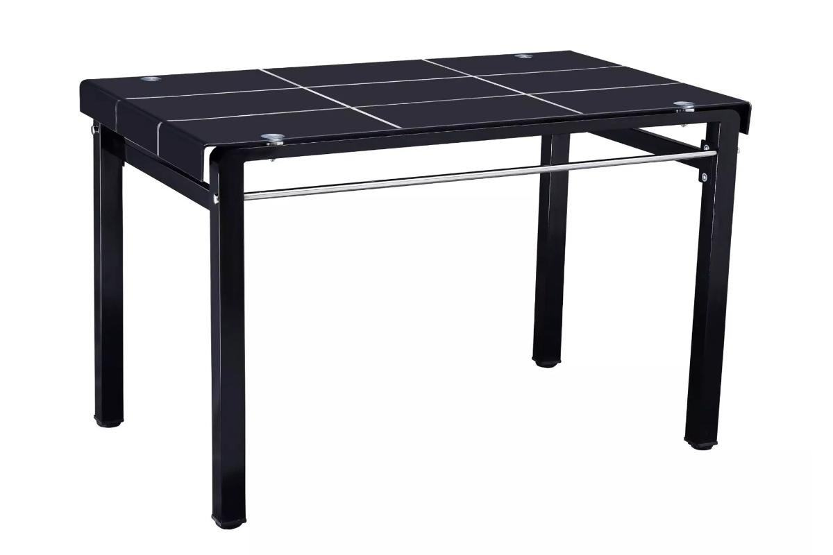 Table repas et chaises noires TAO