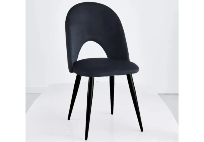 4 Chaises Amelia Pied Noir