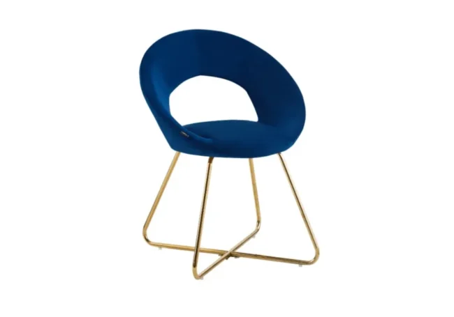 4 Chaises Bubble Pieds Gold