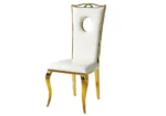 4 Chaises Royal Pieds Dore