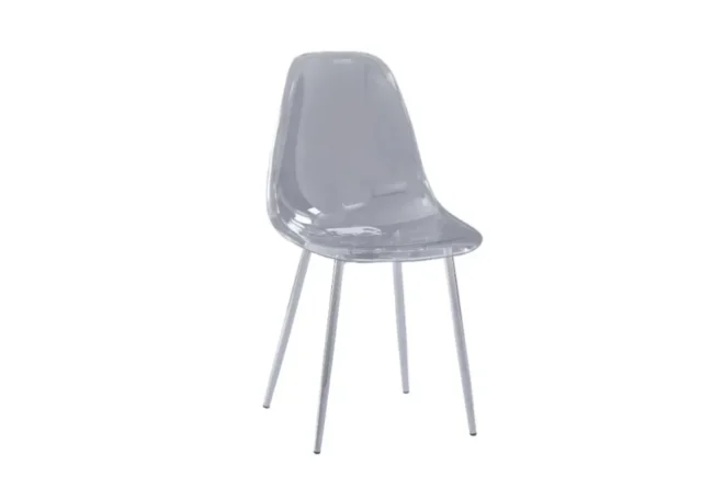 Chaise Invisible Pieds Chrome