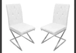 Chaises chromé croco AVA 4 chaises