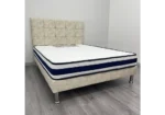 Lit Turc Beige avec tête de lit 160×200