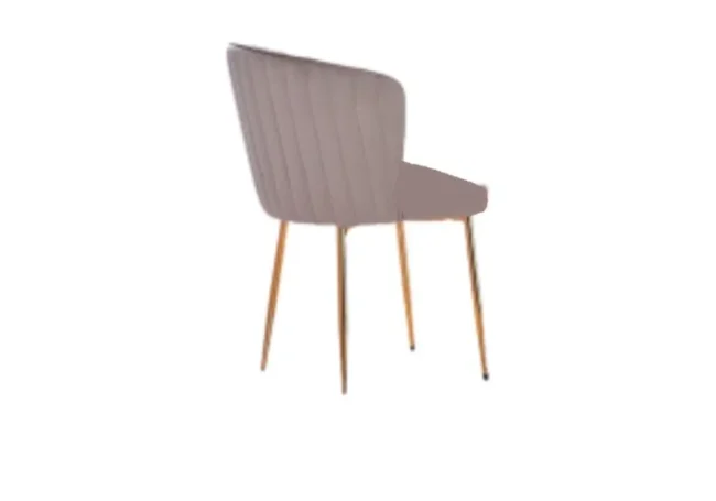 Lot De 4 Chaises Diana Gold Velours