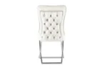 Lot De 4 Chaises Gabrielle Chrome Velours - Image 4