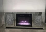 Meuble Tv Cheminee Hilary 150x41x61 CM