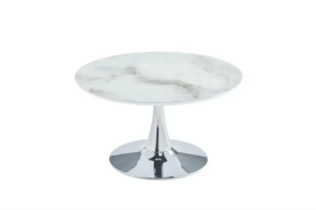 Table Basse Rosa Pied Chrome