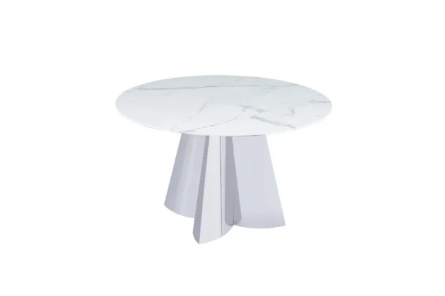 Table Capucine Marbre Blanc 130×75 CM