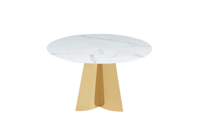 Table Capucine Marbre Blanc 130×75 CM