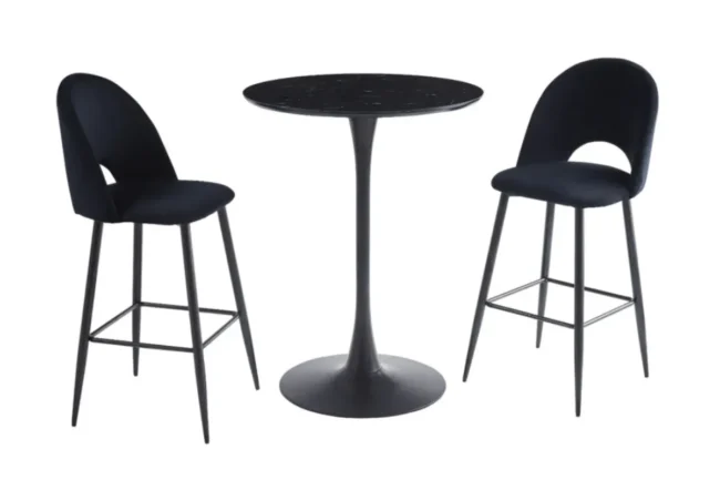 Table De Bar Rosa Pied Noir