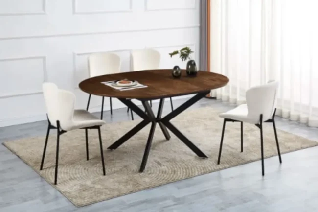 Table Repas Liliputen Chene Naturel 120×75 CM