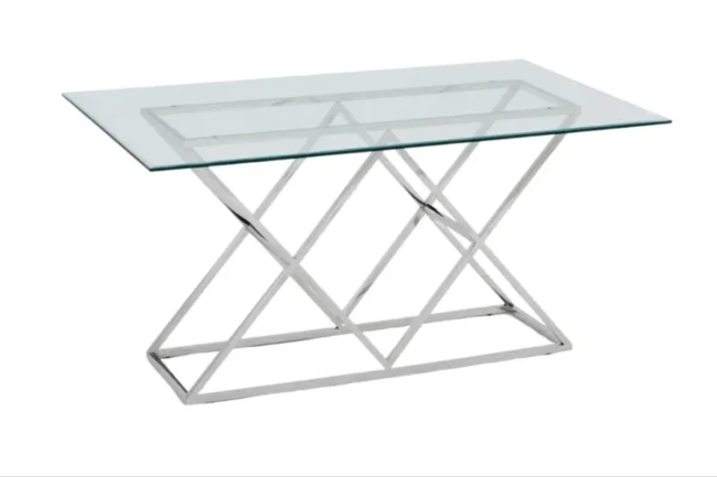 Table Triangle Chrome 180×90 CM