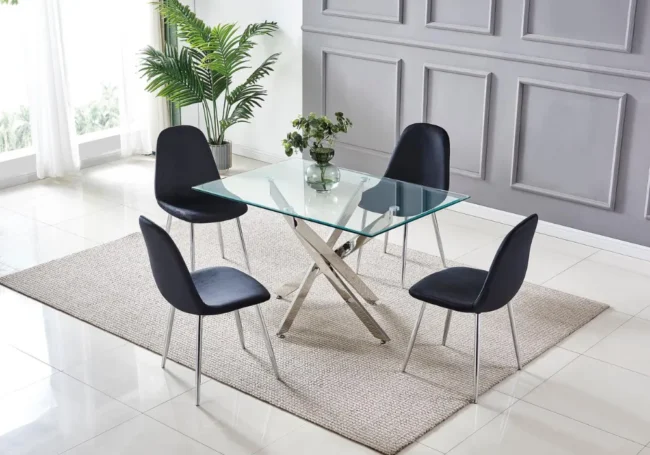 Table avec 4 et 6 chaises